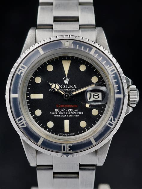 rolex 1975 gold shell|1975 Rolex red submariner.